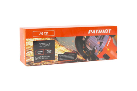 Купить Машина углошлифовальная PATRIOT AG 131 фото №8